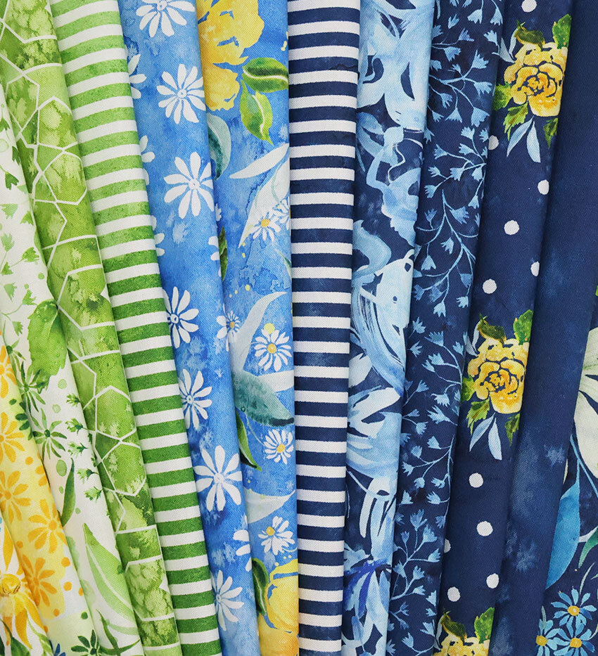 Moda Fabrics Sunshine Blue Skies by Create Joy Project