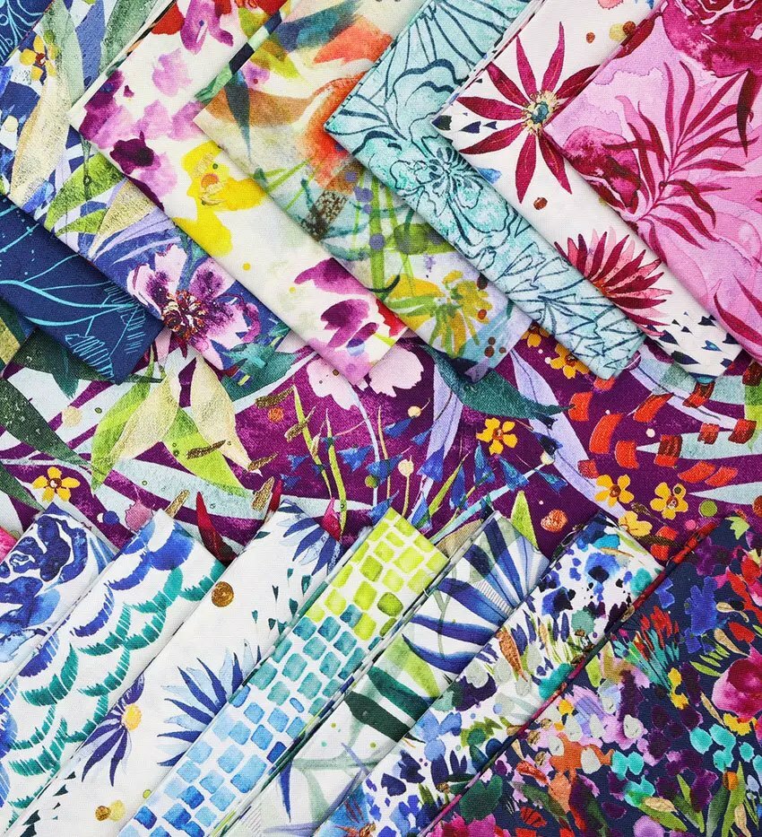 Moda Fabrics Coming Up Roses by Create Joy Project