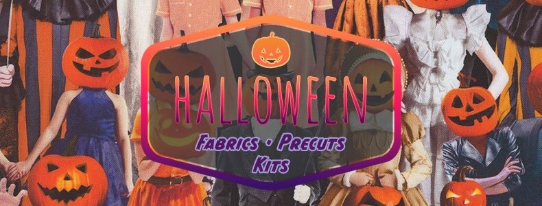 2024 Halloween Quilting Fabrics Collections