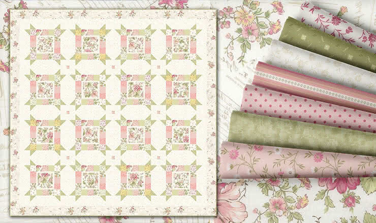 Shades of Romance by Monika Zhu for Marcus Fabrics